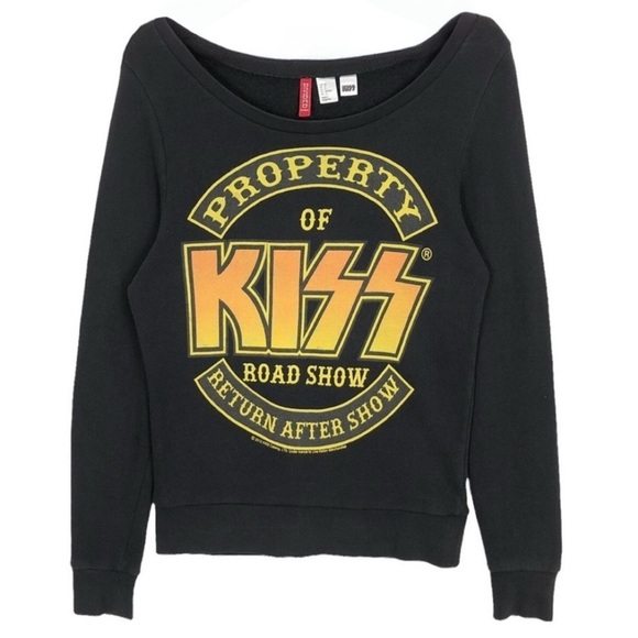 KISS Property of KISS Return After Show Long Sleeve Sweater Sweatshirt - Picture 1 of 6